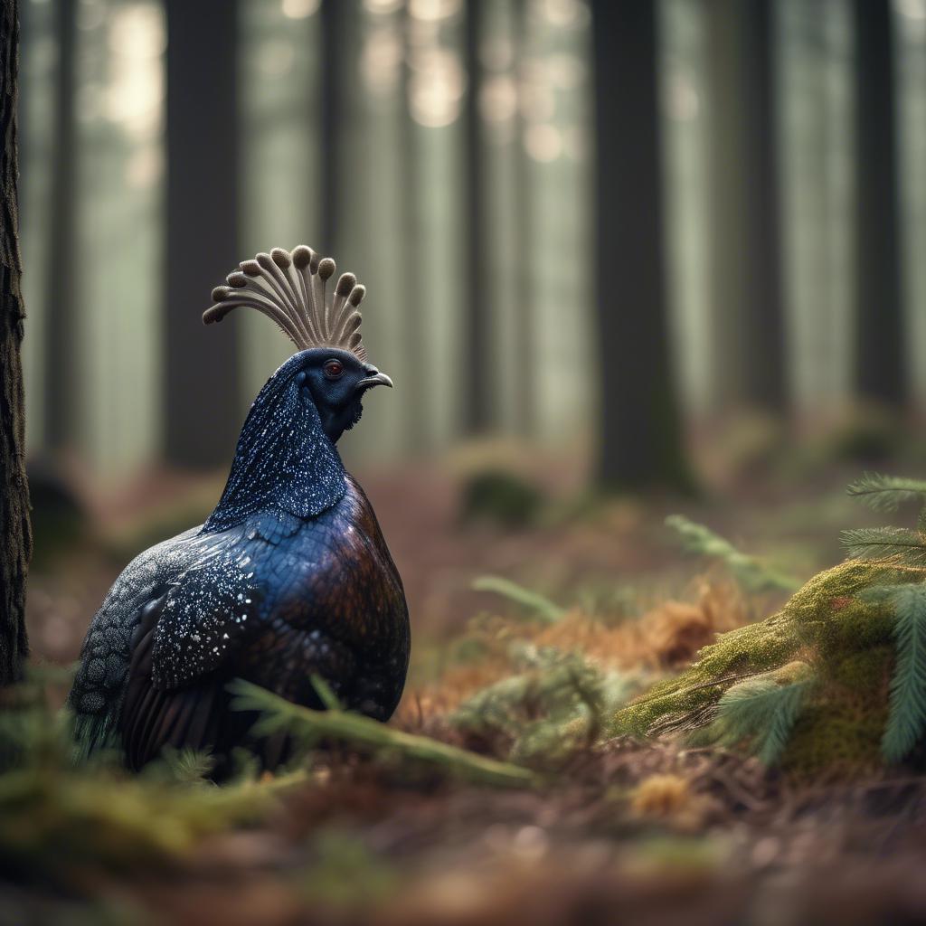 Auerhühner im Harz: Könige der Wälder
