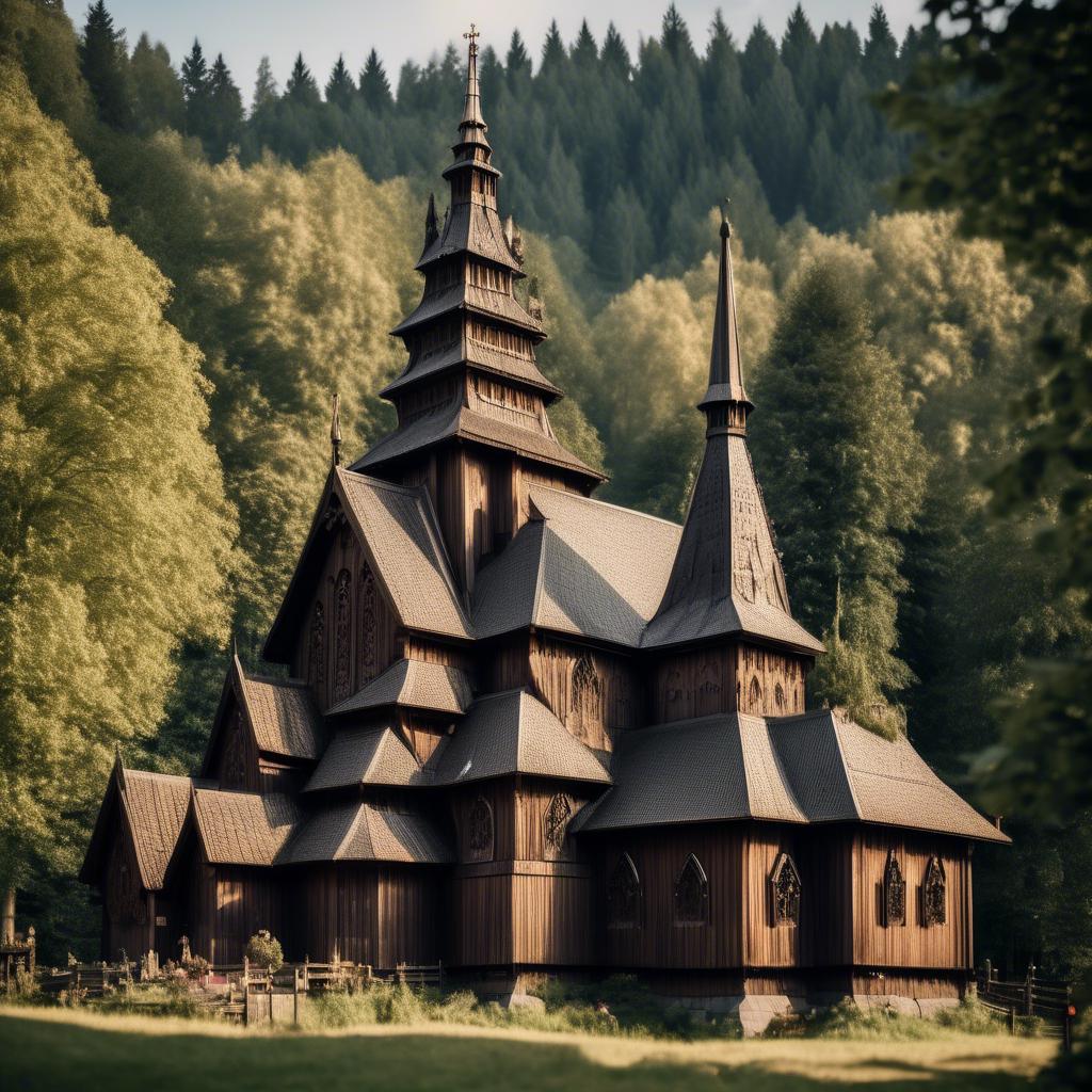 Die Gustav-Adolf-Stabkirche in Hahnenklee: Architektonisches Kleinod