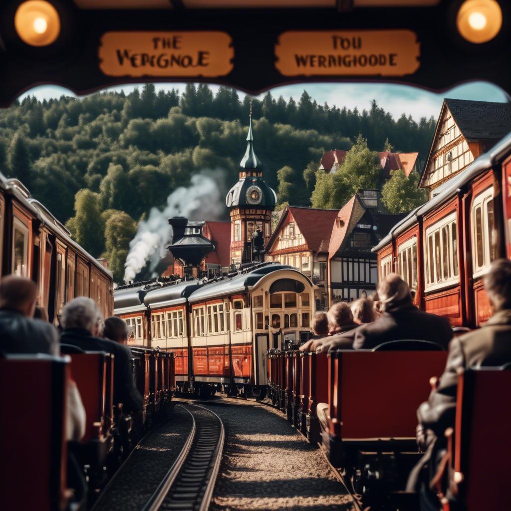 Die Bimmelbahnfahrt durch Wernigerode: Historische Stadtrundfahrt
