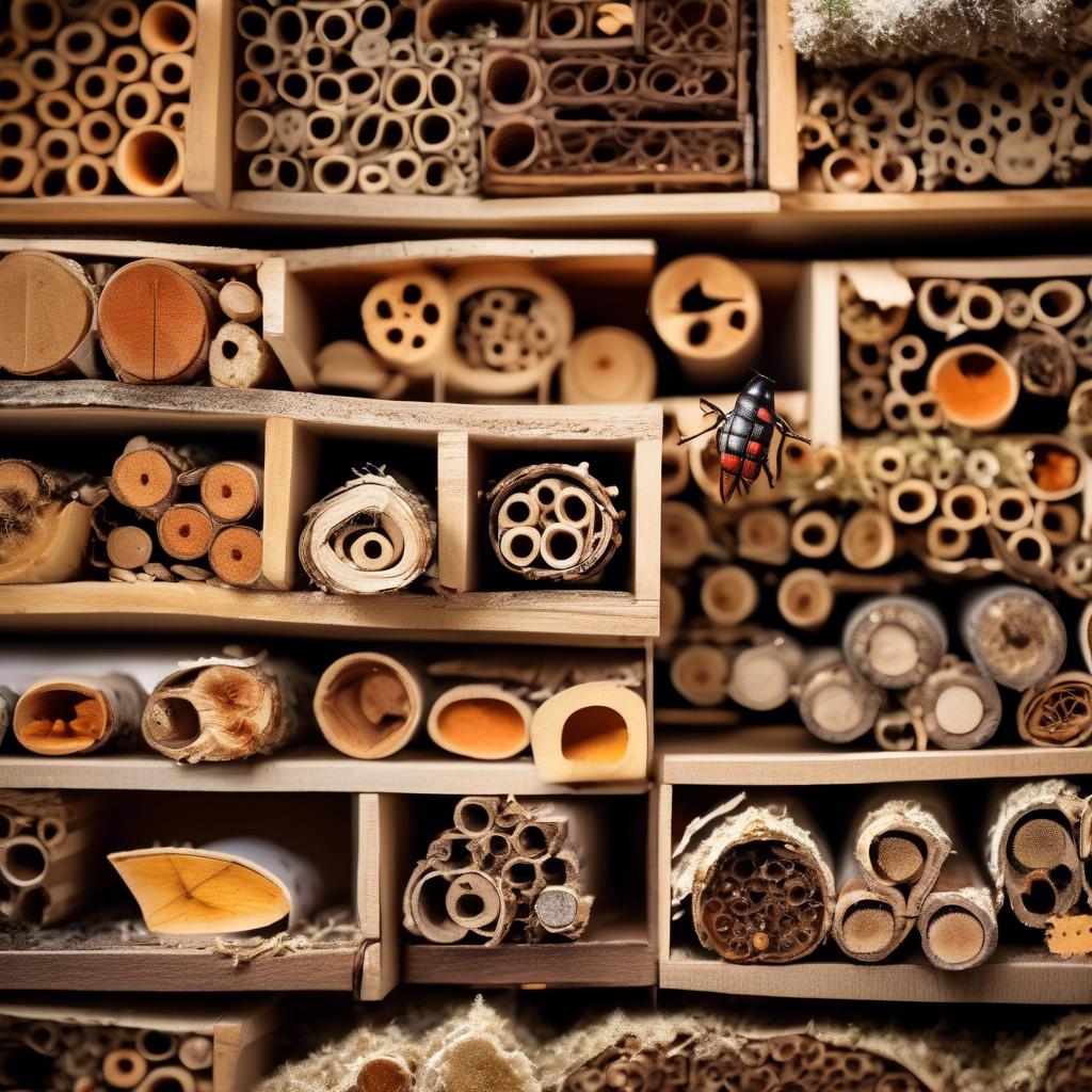 Insektenhotels im Harz: Schutzräume für Kleintiere