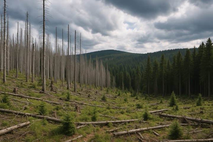 Waldsterben Harz