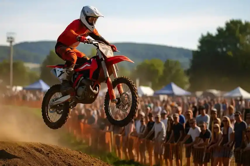 Adrenalin pur im Harz: Motocross-Show in Badenhausen lockt Fans und Familien