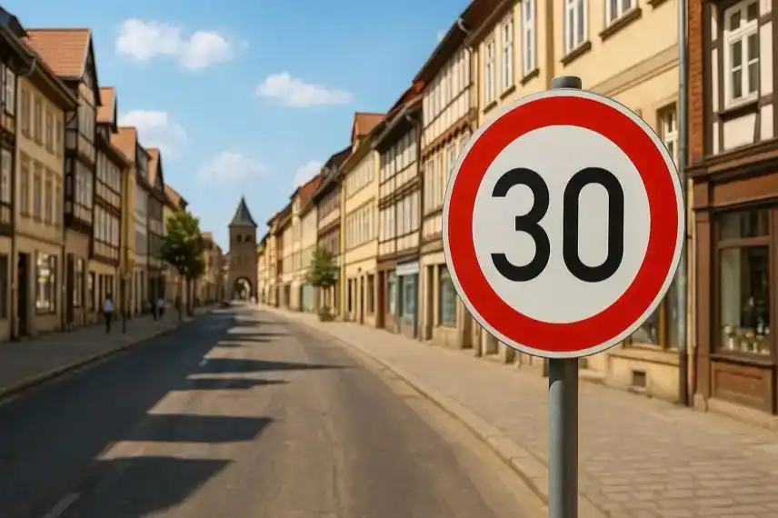Halberstadt kippt Tempo-30-Testzone: Rückkehr zu alten Regeln in der Innenstadt